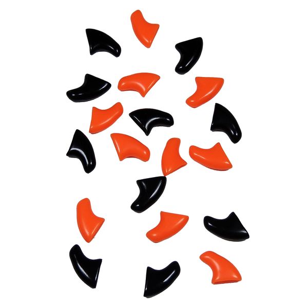 Purrdy Paws Soft Nail Caps for Cat Claws Halloween Combo (Small)
