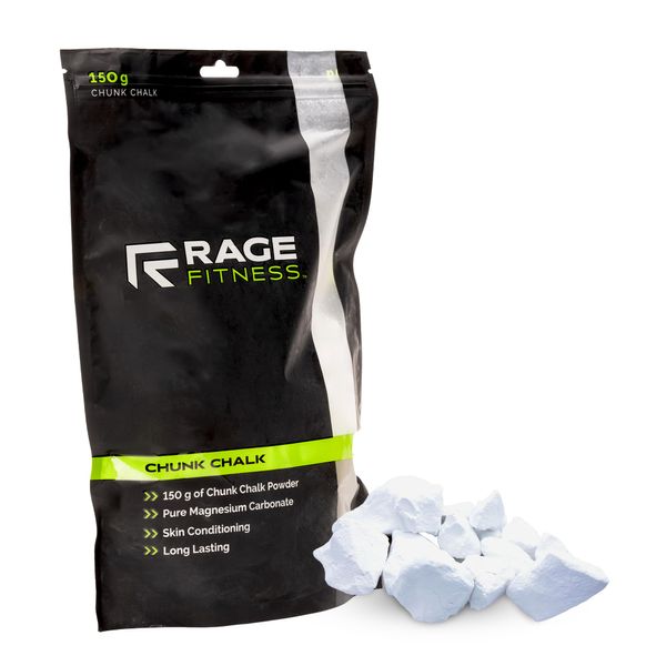 Rage Fitness Chunk Chalk Gym Chalk, Magnesium Carbonate Athletic Chalk for Excellent Grip, Gym Workout Grip Chalk, Weightlifting, Gymnastics