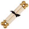 Small Blank Scroll 4" x36" for historic writing-Oak, gold, silver