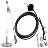 S.fields.inc Wire Rope Cable Machine Attachment Gym Training Equipment Muscle Training (3 Meters)