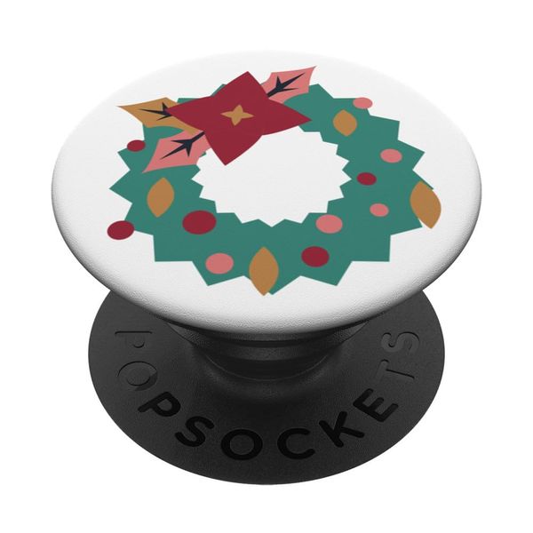 Weihnachtskranz PopSockets mit austauschbarem PopGrip