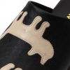 ATSUKO MATANO AM45000 Silhouette Cat Sandals M Black