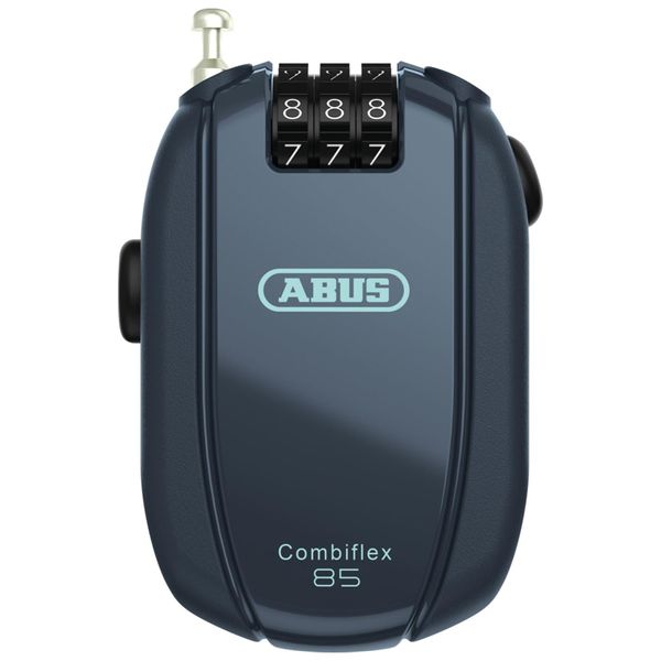 ABUS COMBIFLEX BREAK 85 Trusted German Bicycle Dial-Type Cable Wire Lock Blue 33.5 inches (85 cm)