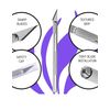 2 Exacto Knife Set Razor Blades Kit 60 Pack Refills Cutter Precision Best Value