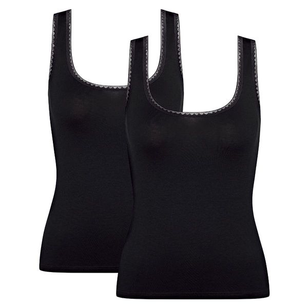 Sloggi Damen sloggi GO Tank Top C2P, BLACK, XL