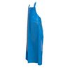 KLEEN HANDLER Waterproof TPU Bib Apron with Adjustable Neck, Blue, 7.8 Mil