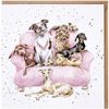 Wrendale Designs - 'Movie Night' Card