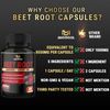 Beet Root Extract Capsules 8550Mg - Green Tea, Red Spinach, Ginseng - S