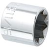 3/8" Drive 8 Point Standard Double Square Socket - 11/16"