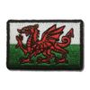 Embroidered 2" Wales Welsh Flag Red Dragon Iron on Patch