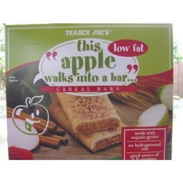 Trader Joe's Apple Cereal Bars (Pack of 2)