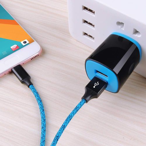 USB Type C Charger for Moto G Pure/G Play 2024/G Power 2025 2024/G Stylus 5G 2023/G 2025/G Fast/Z3 Play/G7/G8/Z4/Z3/Z2,AndHot 2 Port USB Adapter Wall Charger with 6FT USB C Fast Charging Cable Cord
