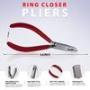 SURGICAL ONLINE Bead Capture Ring Opener & Closer Set - Ball Closure Body Piercing Tool Tattoo, Autoclavable, Needle Nose Beak