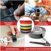 TapesSupply 100 ROLLS WHITE ELECTRICAL TAPE 3/4" X 66 FT