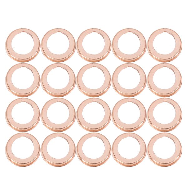 X AUTOHAUX 20pcs M11 Car Oil Drain Plug Gaskets Replacement 11026-JA00A