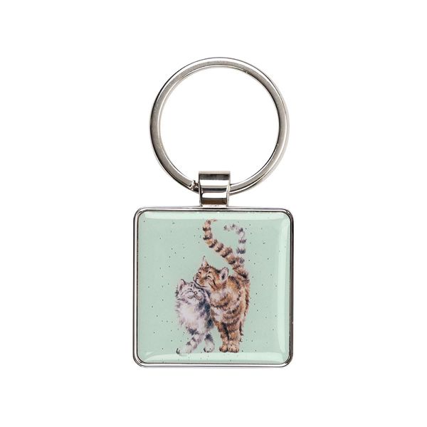 Wrendale Designs - 'Feline Good' cat Keyring