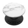 White Marble-Look - Black Grey - Simple Modern Elegant PopSockets Swappable PopGrip