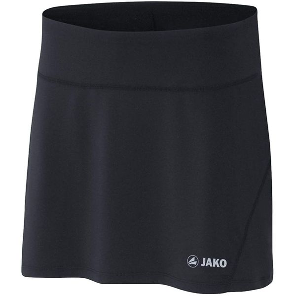 JAKO Damen Rock Basic, Schwarz, XL