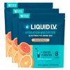 Liquid I.V.® Hydration Multiplier - Grapefruit | Electrolyte Powder Drink Mix | 3 Pack (48 Servings)