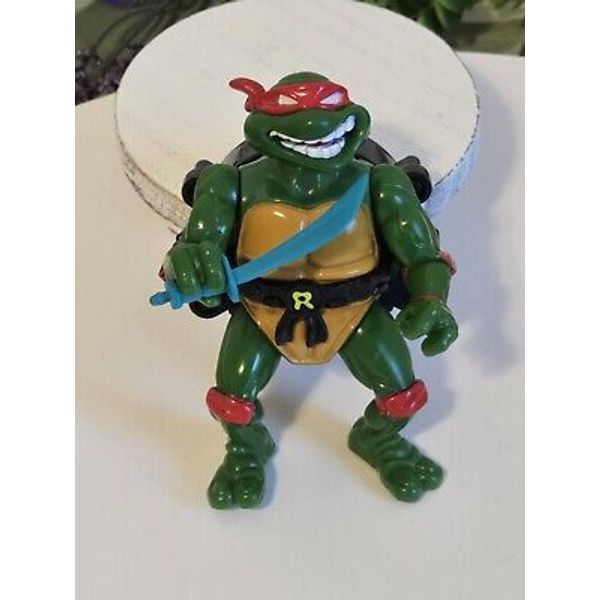 1991 TMNT Teenage Mutant Ninja Turtles Talkin' Raphael Playmates *Read Details