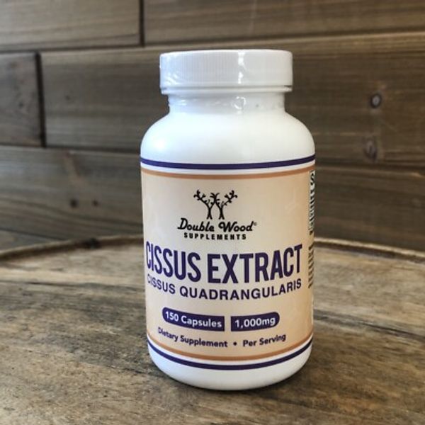 Double Wood Cissus Extract Quadrangularis 1000mg 150 Caps Exp 6/2025