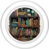 Books Library Reading Book Shelves Bookworm PopSockets PopGrip for MagSafe