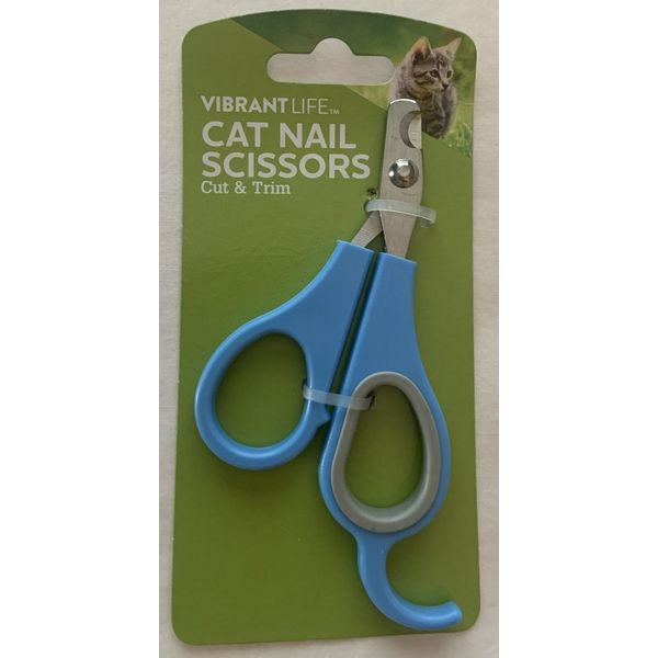 Vibrant Life Cat Nail Scissors Cut & Trim. Brand NEW Sharp And Gentle