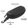 ARENA Goggle Case – Swimming Goggles Case, Colour: Black