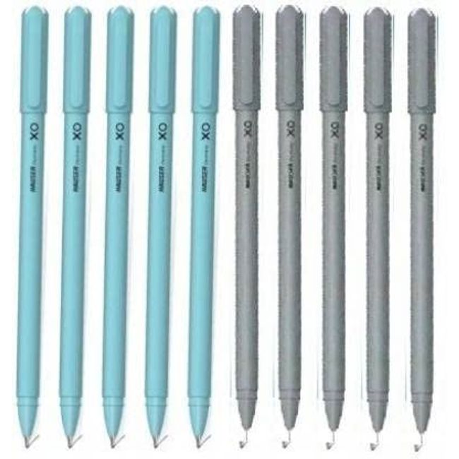 Hauser xo ball pen packof 10 (5 blue and 5 black)