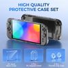IINE Protective Case for Switch 2, PC Hard Shell Dockable Cover with Precision Cutouts, Stain & Scratch Resistance, Full Protection, Compatible with Switch 2(Raised Back)
