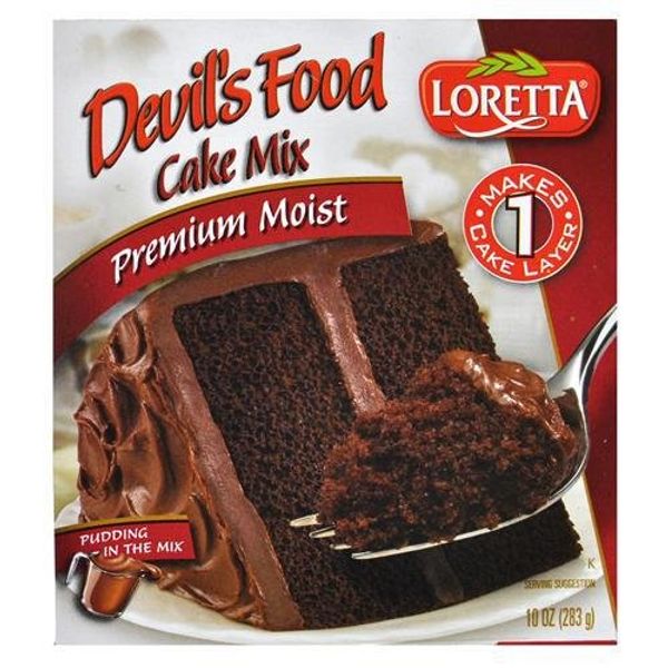 Bulk Buys Loretta Devils Food Cake Mix - Case of 12