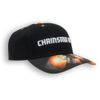 Bioworld Chainsaw Man Embroidered Cap with Digital Print Peak, Black