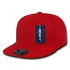 DECKY Retro Fitted Cap, Red, 7 1/4