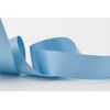 Berisfords Double FACE Poly Satin Ribbon, Dusky Blue, 25 mm