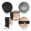 2pcs Hat Storage Box, Foldable Round Cowboy Hats Organizer Carrier Case Holder