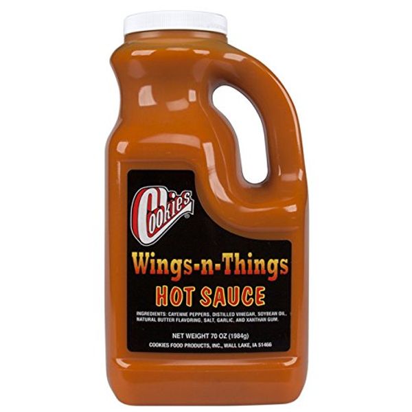 Cookies Wings N Things Buffalo Wing Sauce, 70 Ounce