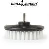 Softer Bristle Scrub Brush 5" Round with Power Drill Attachment by Drillbrush