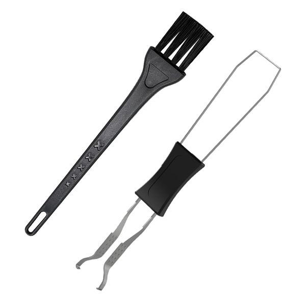 Key Top Pulling Tool, Mechanical Keyboard, 2 in 1 Key Cap, Key Switch, Extractor, Keyboard, Removal, Dust, Gap, Brush, Maintenance Tool