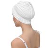Deresina Headwear W Front Chemo Cap (White)