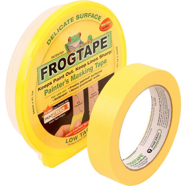 Frogtape Low Tack Painters Masking Tape Delicate Surface 24mm x 41.1mtr