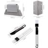 Magic Window Track Cleaner, Window Groove Cleaning Brush Tools Set