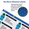 Avery ID Labels, Sure Feed Technology, Permanent Adhesive, 2" x 2-5/8", 225 Labels (6572)