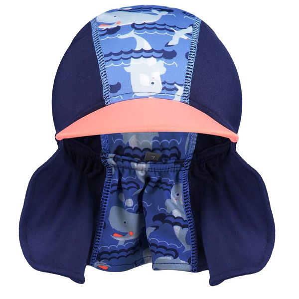 Pop-in Peaked Sun Hat Medium Whale