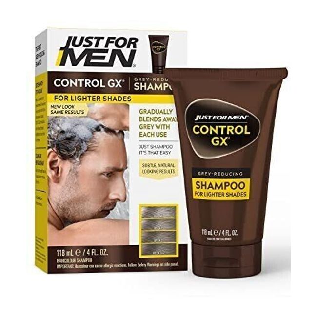 Control GX Grey Reducing Shampoo for Lighter Shades of Hair Blonde to Medium ...