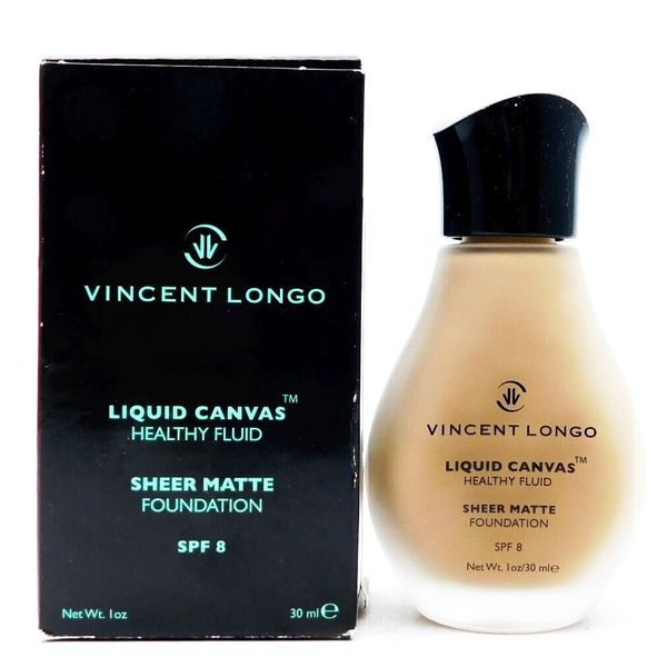 Vincent Longo Liquid Canvas Healthy Fluid Sheer Matte Foundation SPF8 Healthy...