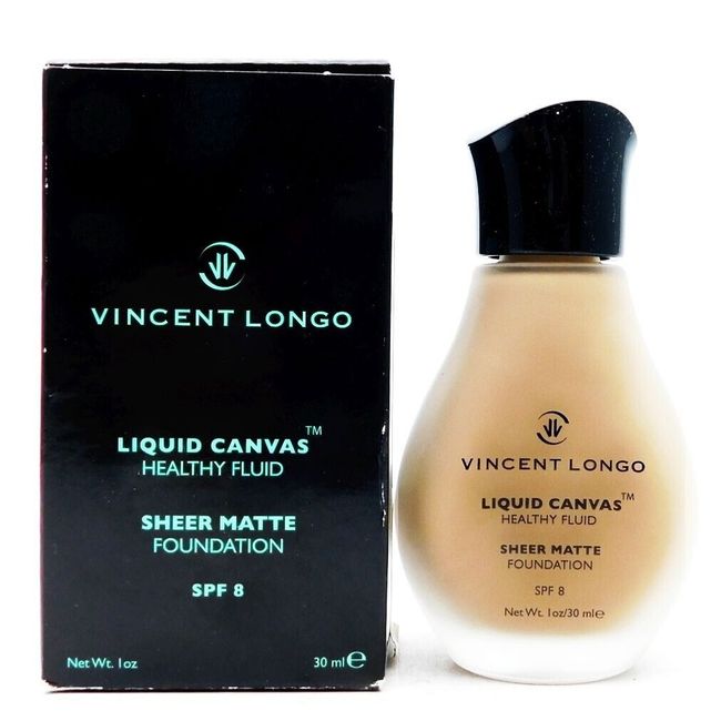 Vincent Longo Liquid Canvas Healthy Fluid Sheer Matte Foundation SPF8 Healthy...