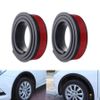 Car Wheel Eyebrow Arch Protector Trim Lips Fender Flares Rubber Protector Strip