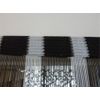 String Curtain Dew Drop Black / Silver Grey Divider or Window Curtain Panel 90x240cm Perfect as Fly Screen