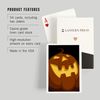 Halloween Jack O'Lantern, Vector (52 Playing Cards, Poker Size Card Deck with Jokers)