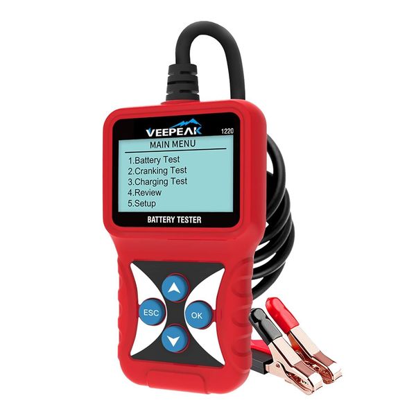 Veepeak 12V Car Battery Tester, Load Tester Automotive 100-2000 CCA...